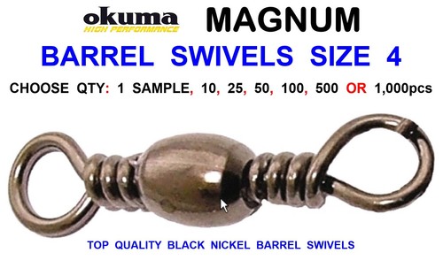 Okuma barrel swivels - okuma,