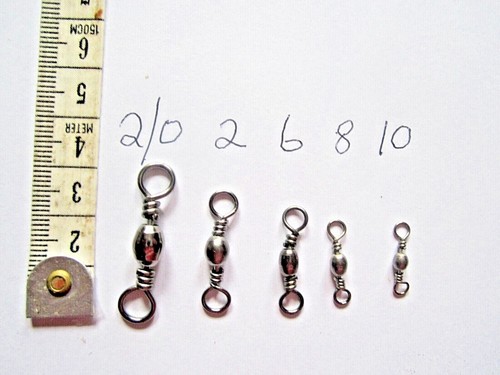 Barrel swivels 2 0 - barrel, 2/0