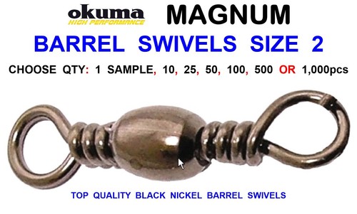 Okuma barrel swivels - okuma,