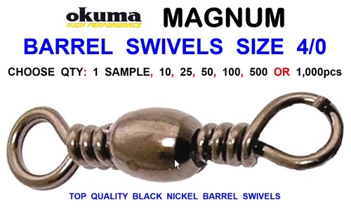 Okuma barrel swivels grösse - okuma,